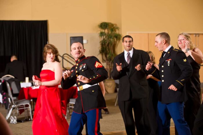 veterans dancing
