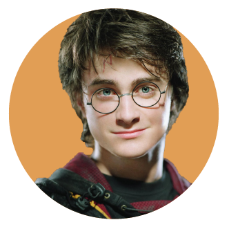 Harry Potter from the Harry Potter Series.