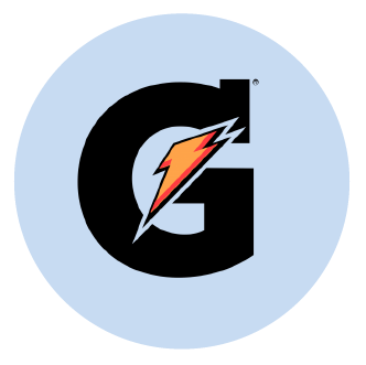 Gatorade logo.