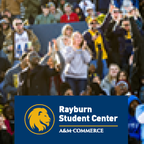 University logo with blur image has background.