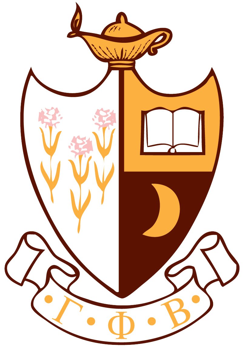 Gamma Phi Beta crest.