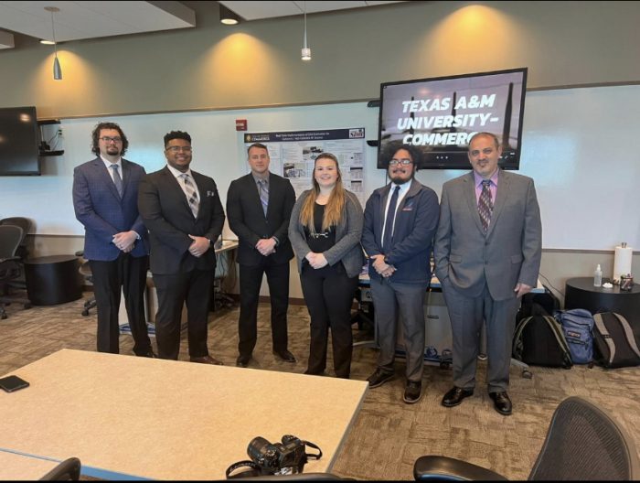 Taylor Harris, Devin Beamon, Staton McGowin, Rhiannon Roberts, Samuel Gonzalez, Dr. Nizar Tayem
