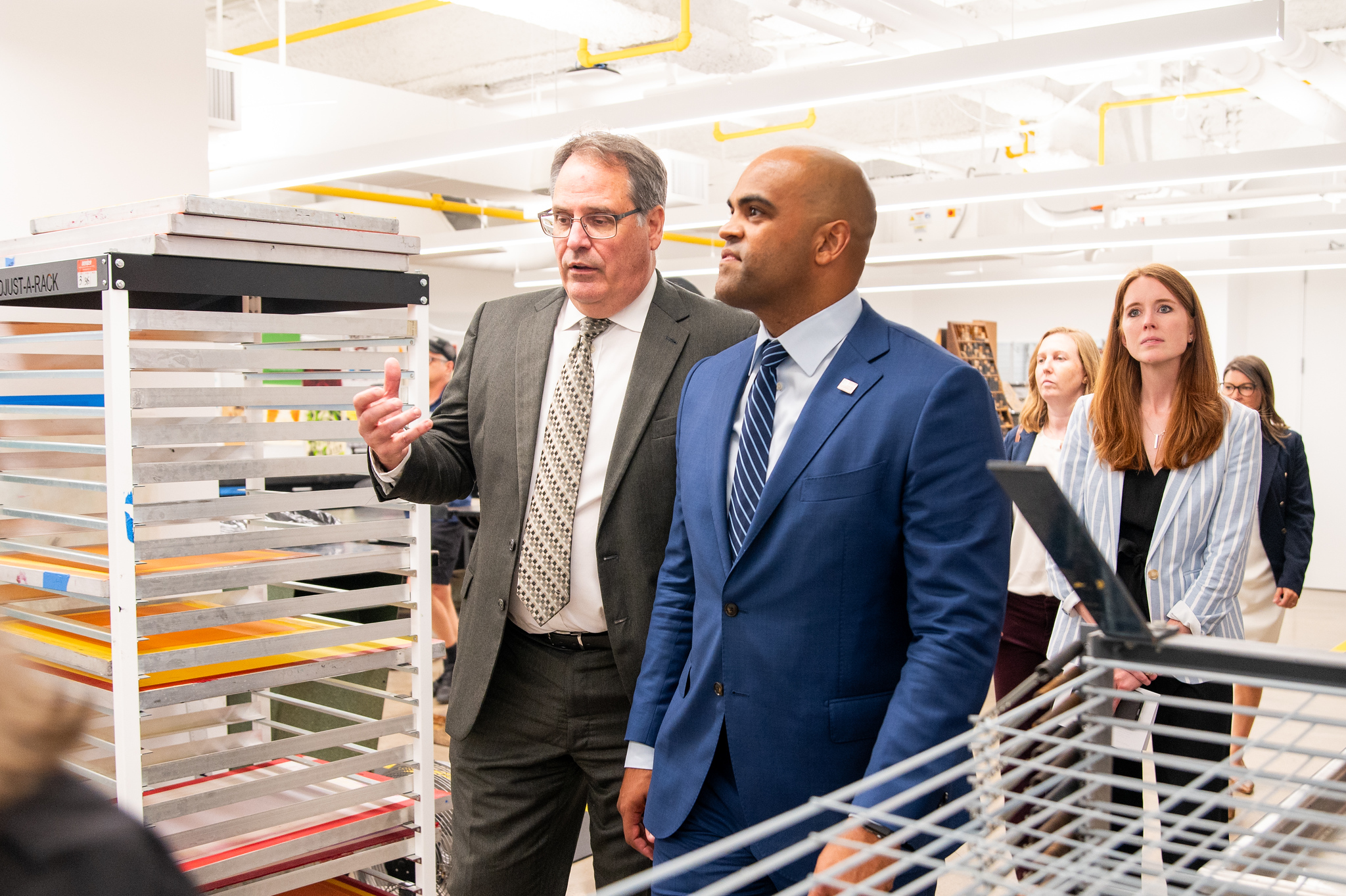 U.S. Congressman Colin Allred Visits A&M-Commerce at Dallas | East ...