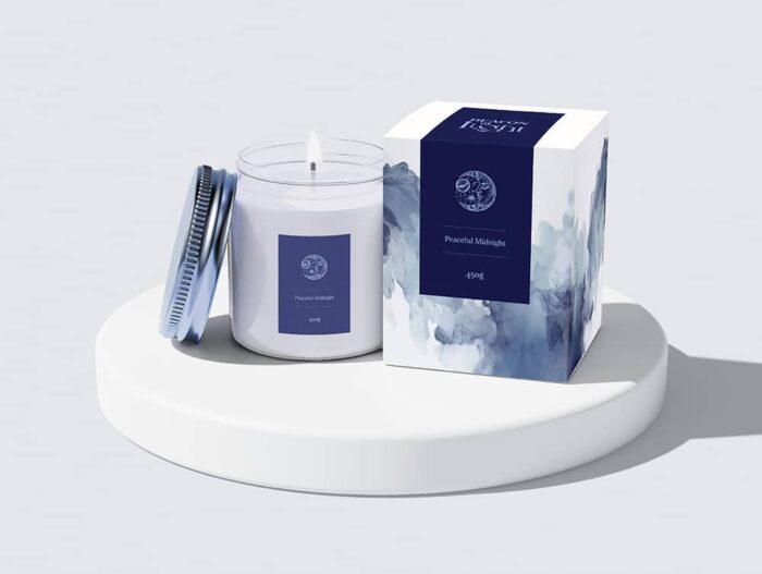 Beacon of Light Candle Packaging