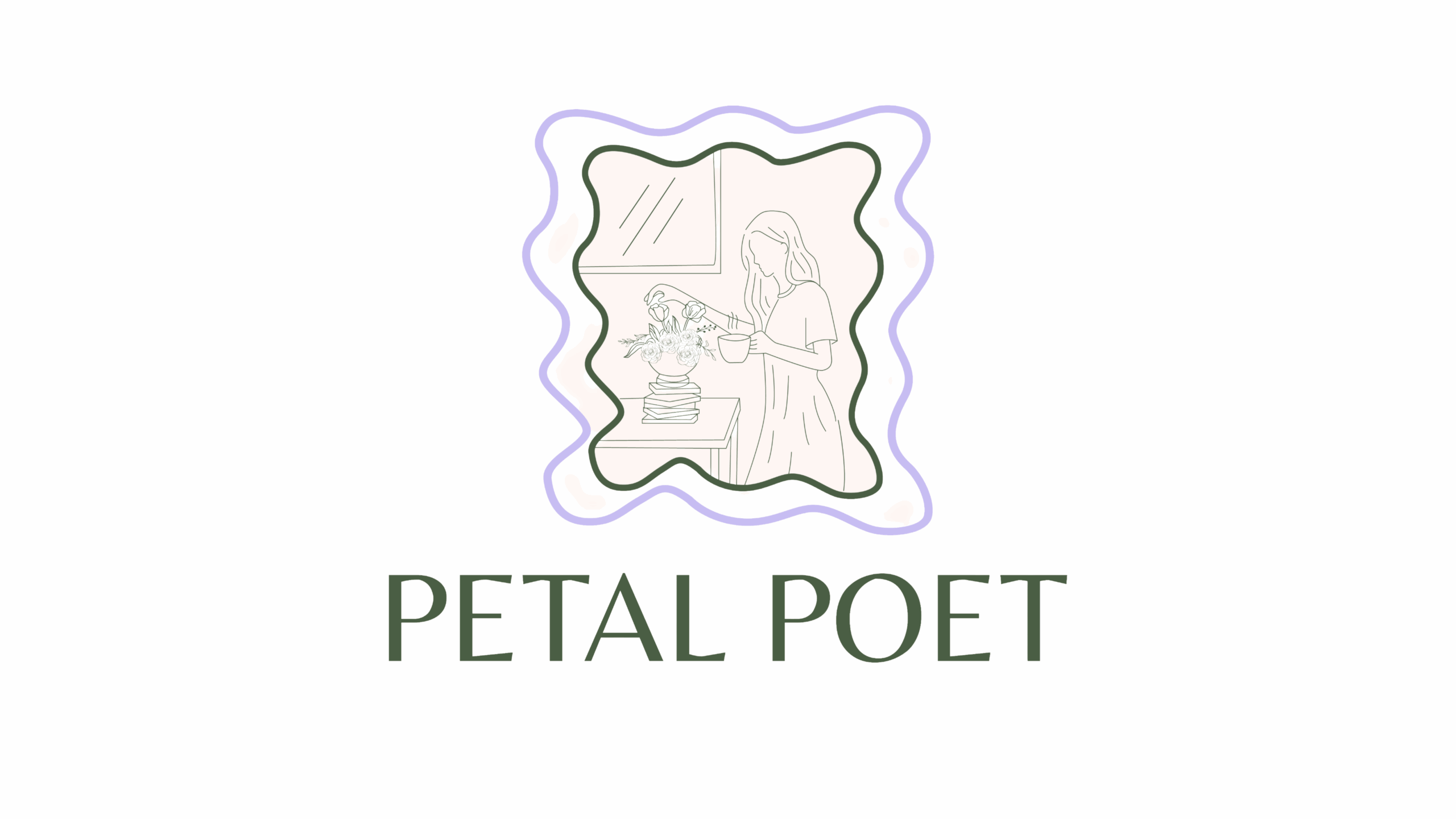 A logo for Petal Poet