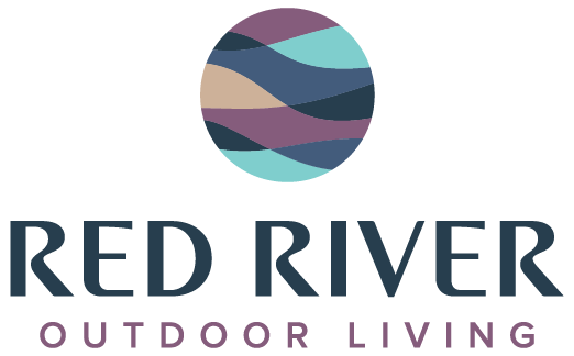 A logo for Red River Outdoor Living