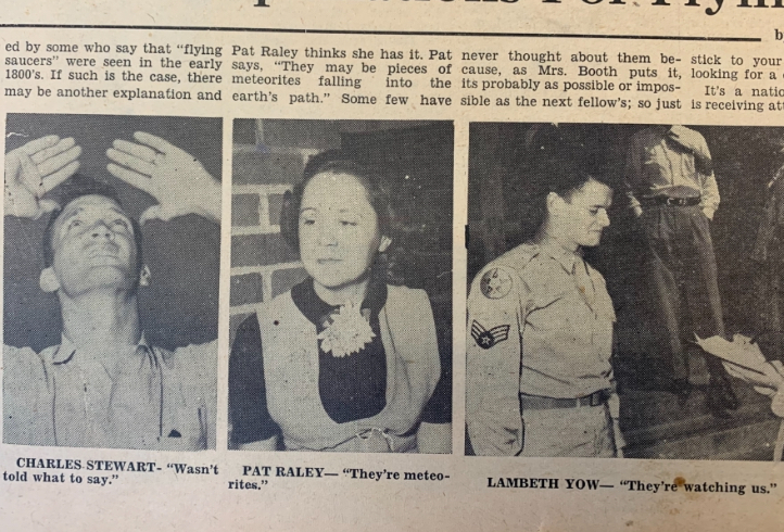 Snippet from East Texas newspaper.
