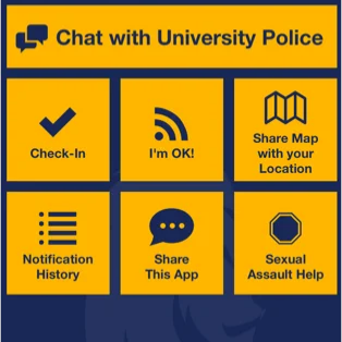 Screenshot of the safety toolbox in the Lion Safe app.