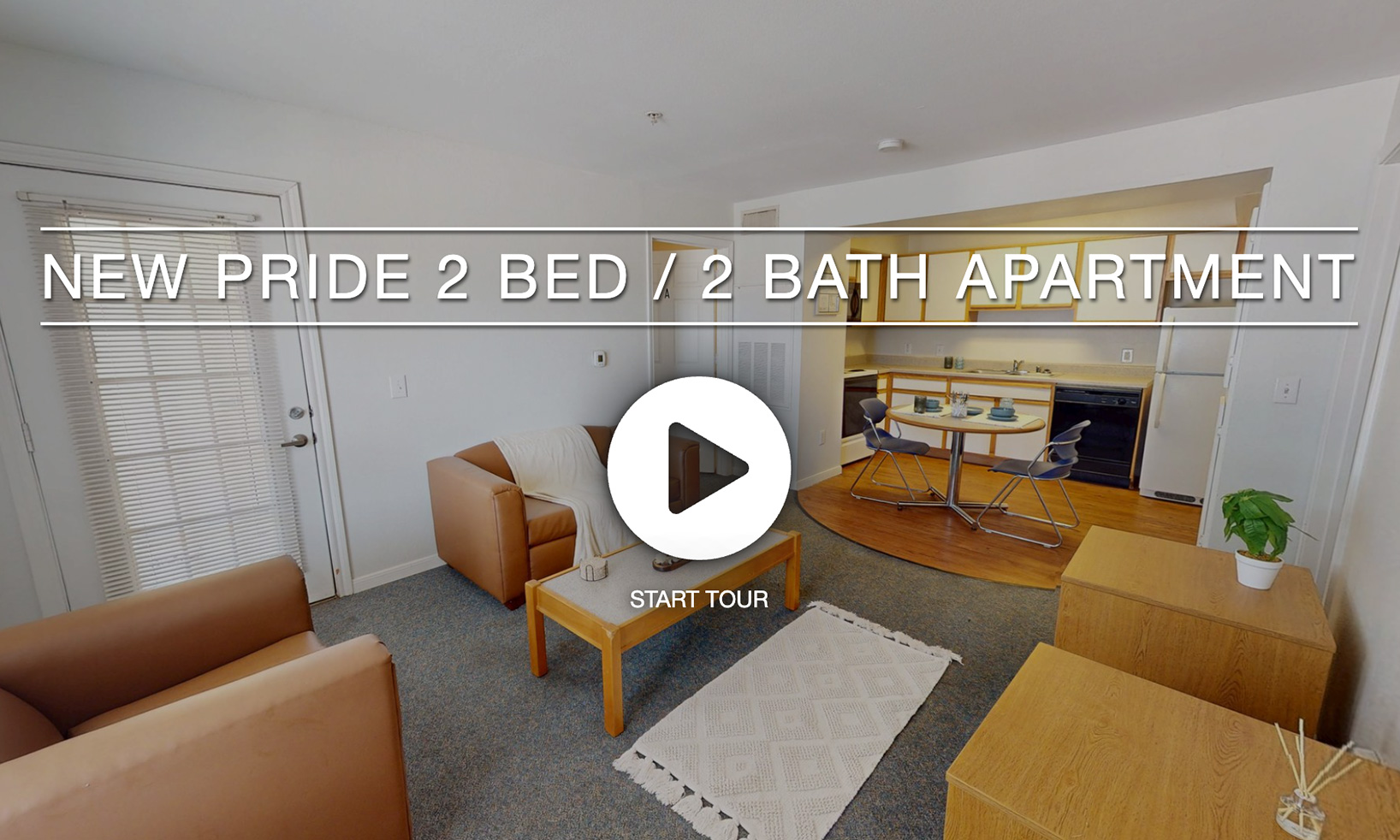 New Pride 2 Bed / 2 Bath Apartment &ndash; virtual tour