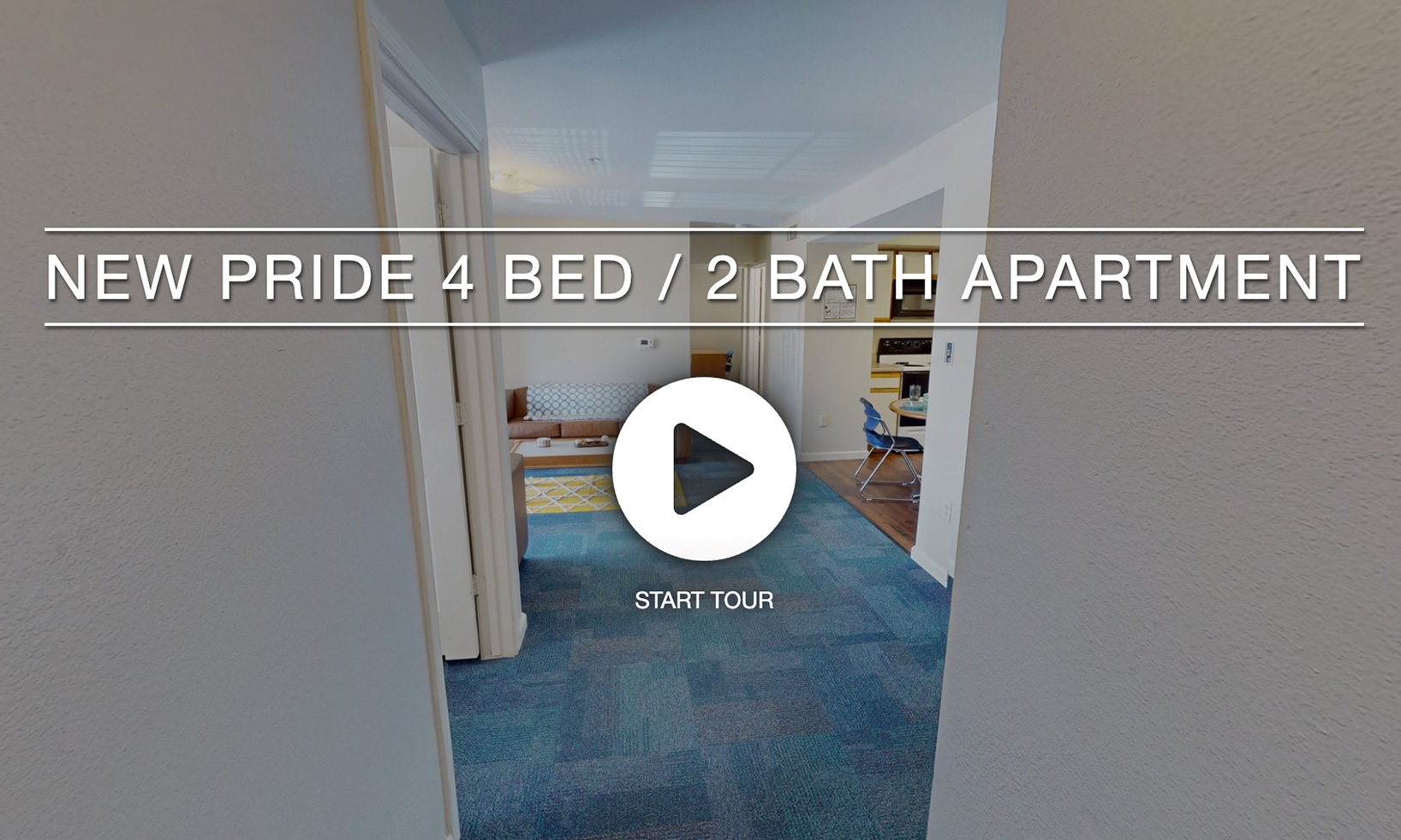 New Pride 4 Bed / 2 Bath Apartment &ndash; virtual tour