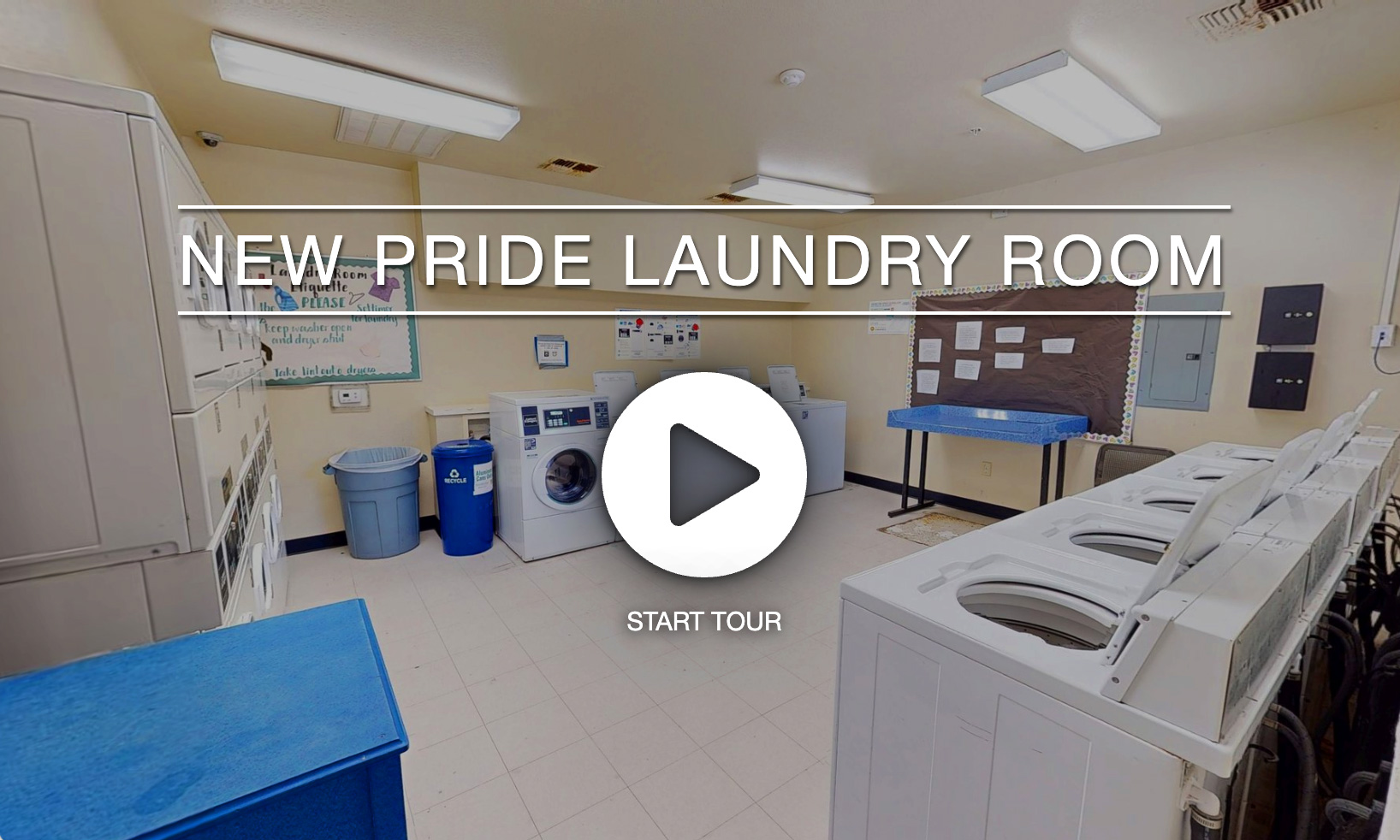 New Pride Laundry Room &ndash; virtual tour
