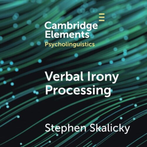 Book cover for Verbal Irony Processing by Owen Hanley Lynch