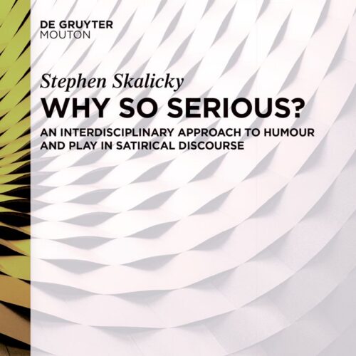 Book cover for Why So Serious by Stephen Skalicky