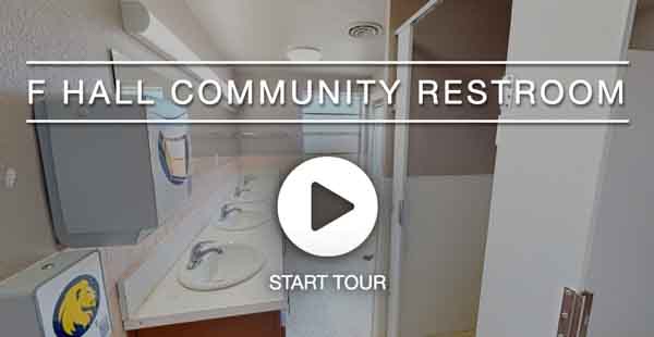 F Hall Community Restroom &ndash; virtual tour