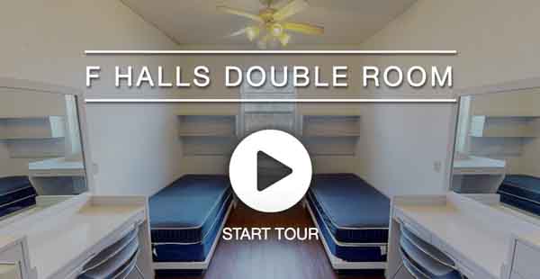 F Halls Double Room &ndash; virtual tour
