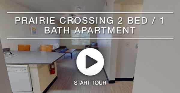 Prairie Crossing 2 Bed / 1 Bath Apartment &ndash; virtual tour