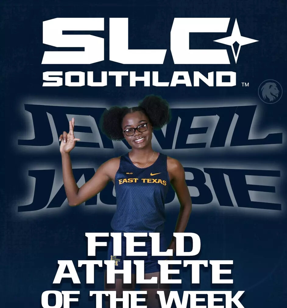 Jenneil Jacobie, SLC field athlete of the week.