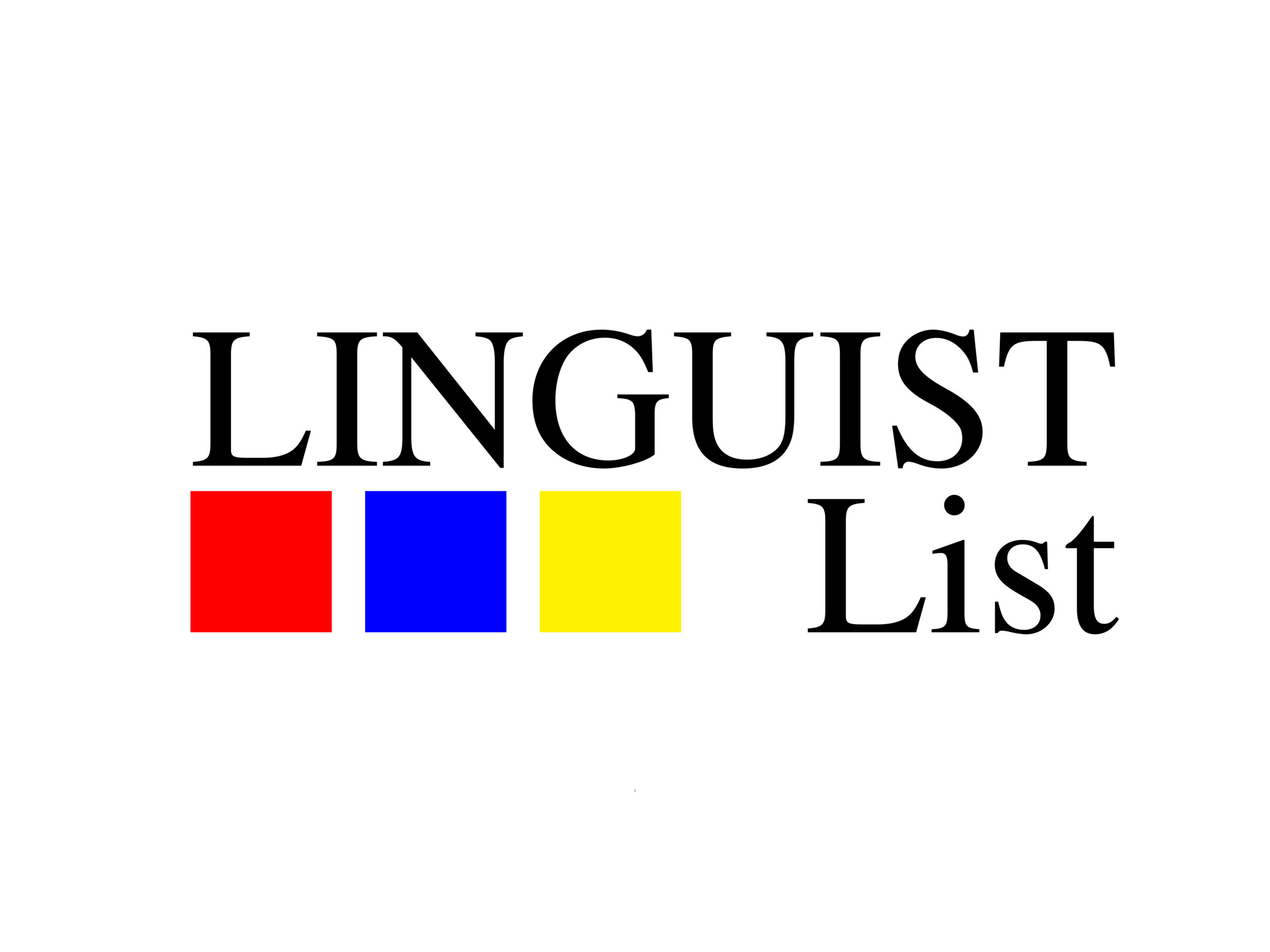 Logo for "Linguist List."