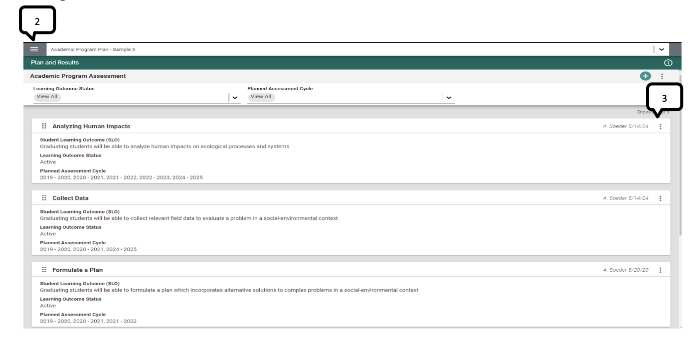 image steps 2 and 3 of Guided Instructions for 2024-2025 Cycle