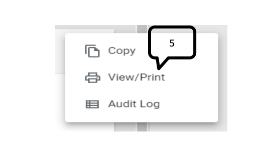 image of step 5 of Reviewing Feedback on The Assessment Report