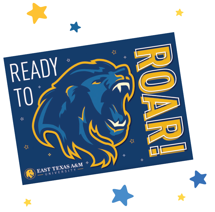 Admitted Student Day, Spring 2026 - Yard Sign