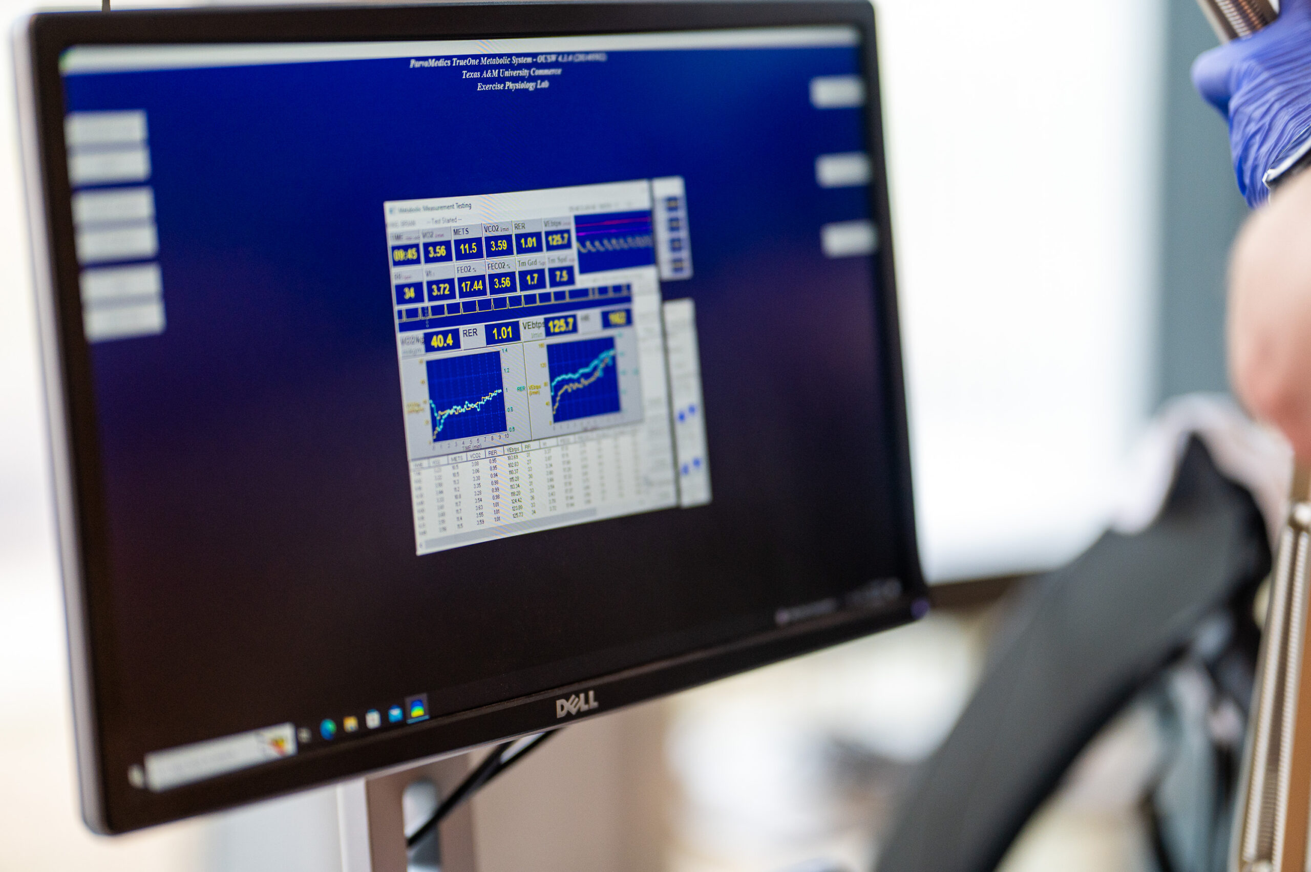 A computer screen with a program showing.