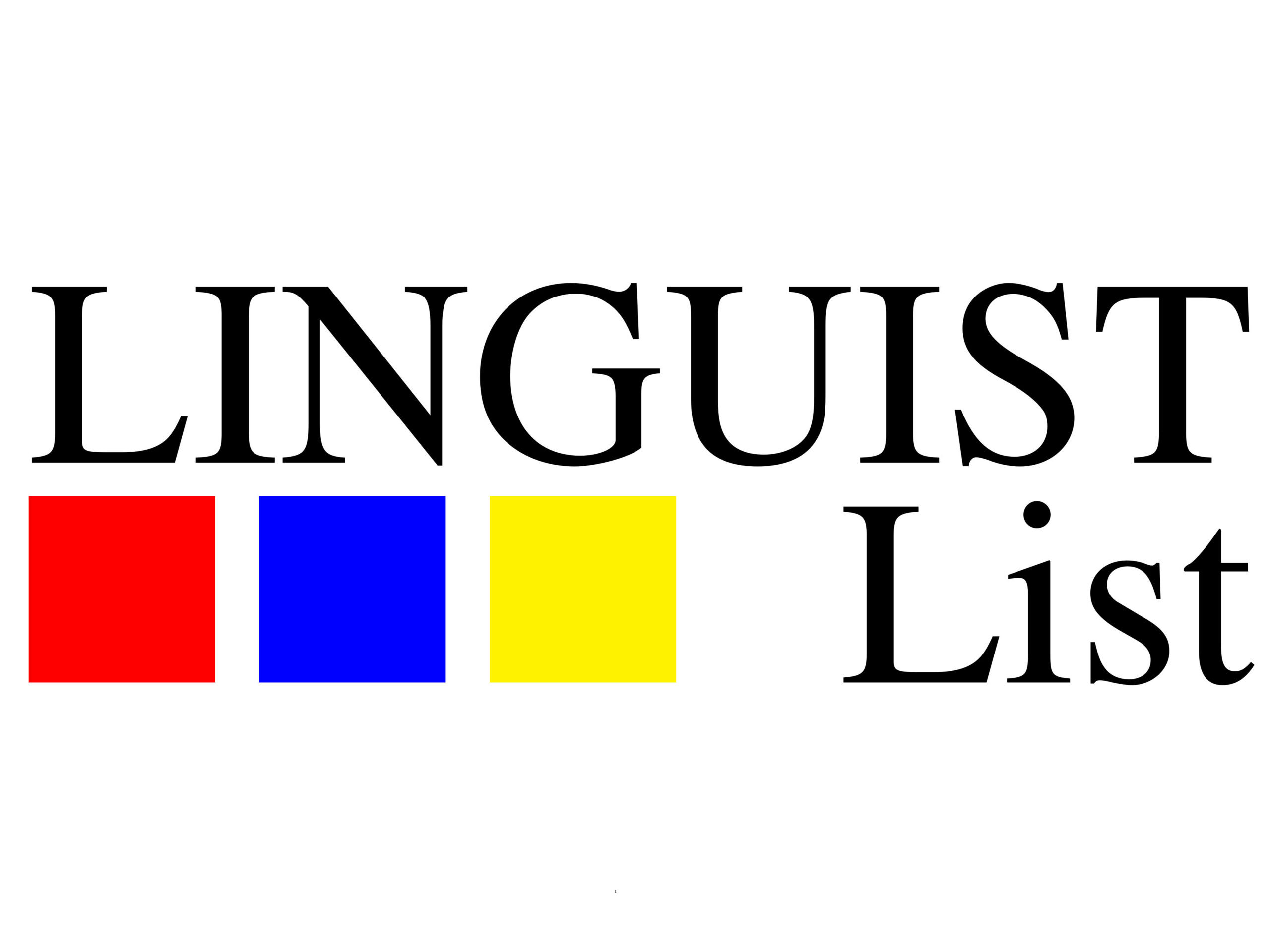 Logo for "Linguist List."
