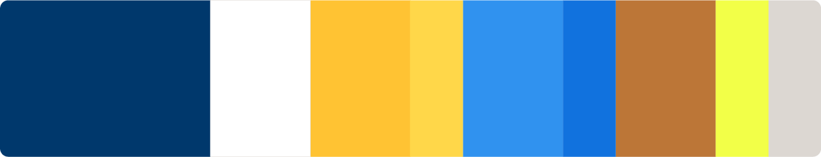 ETAMU Informal Weighted Use of color palette